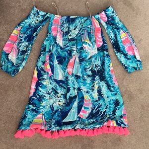 Off shoulder Lily Pulitzer dress